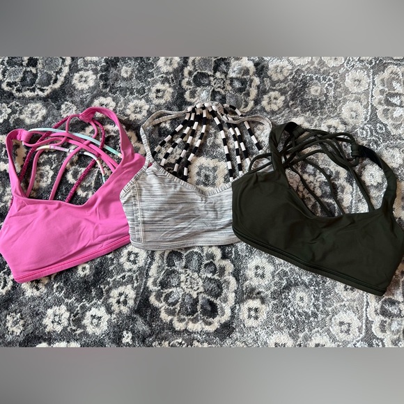 lululemon athletica (2) Bundle of 3 Sports Bras - Picture 2 of 11